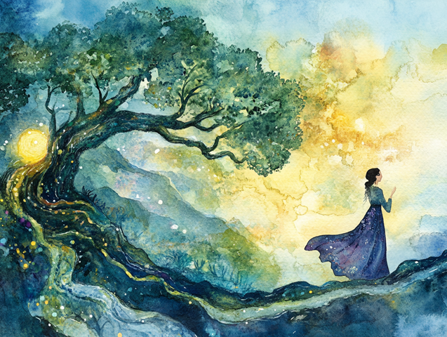satoshi0922_A_watercolor_illustration_of_this_scene._Your_dream_06f5ef2e-6a9c-491e-b7db-c6ebd51381b7